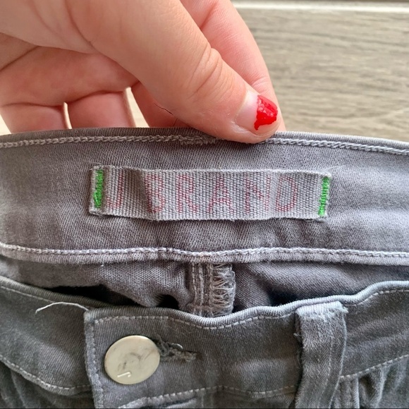 J Brand mid rise super skinny jeans grey size 27 - Picture 4 of 8